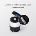 thumbnail image 4 of Pill Crusher and Cutter 3-in-1, Stainless Steel Grinder for Fine Powder with Storage Container, Purple, 4 of 8