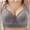 Gray BC 2, variant on Npasoilc Wireless Support Bras for Women Full Coverage Plus Size Bras Bra Wirefree Bralette Bra