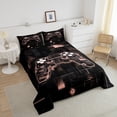 thumbnail image 4 of Gaming Full Bedding Set Gamer Comforter,Game Contoller Bedding Set Men Video Game Bed Set,Glowing Gamepad Duvet Set,Light Pink Plaid Square Bedding Reversible, 4 of 7