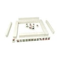 thumbnail image 3 of segolike 144 Pcs Mini Tuiles de Mah-Jong Table Activités Fournitures Version Chinoise Ensemble de Jeu Blanc, 3 of 9