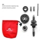 thumbnail image 4 of Almacenamiento al aire libre Senderismo Kits Bolsa Camping Clavo Viento Cuerda Hebilla Bolsa Rojo, 4 of 6