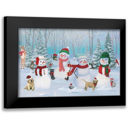 Wiens, James 14x11 Black Modern Framed Museum Art Print Titled - Dressed for Christmas V