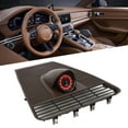 thumbnail image 4 of Dash Clock Cover, Luxurious Brown Interior Decor 971 858 122 A  For Car Red Clock, 4 of 8