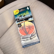 California Scents Palms Ice Paper Car Air Freshener