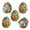 F, variant on Opvise Patchwork Felt Egg House DIY Kit - Creative Easter Craft Set with Embroidery Pattern, User-Friendly Crafting Supplies for Home Decor & Handmade Gifts B