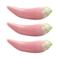 thumbnail image 1 of 3 soportes para tenedores, soporte de cerámica para cucharas, bonito soporte para palillos de cerámica con chile para Rosa, 1 of 9