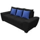 thumbnail image 5 of Sala Modular 3-2-1 El Bazar Store Islandia Negro Sofa Love seat y sillon, 5 of 8