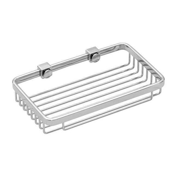 Wingits Shower Basket,SS,Polished,8 in W WRBPS8