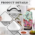 thumbnail image 4 of HELLHERO Hummingbird Flowers Pattern Blender Dust Cover 1Pcs Elastic for Women, 4 of 6
