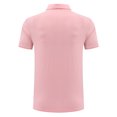 thumbnail image 5 of Mens Resistant Polo Shirt Breathable Short Sleeve T Shirts Classic Fit Casual Summer Top Pink XXL, 5 of 5