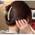 thumbnail image 5 of Hair claw clips, Clips hair, Hair clips for thick hair women, Big Claw clips for thick hair, 4 Inch Non-slip Hair claw Large, Strong Hold Hair Clip for thin thick Hair for all ages available (Opl/Prl), 5 of 5