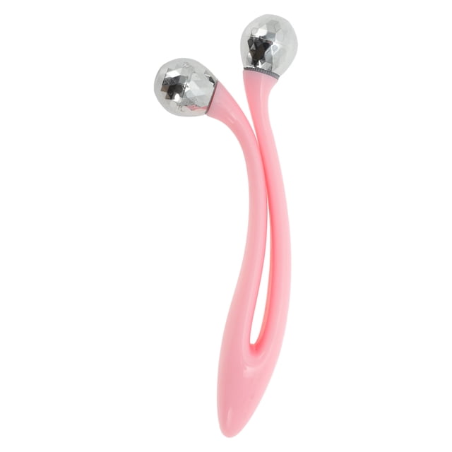 Ofertas Únicas 1 Pc Rodillo Facial Conveniente para Salón de Belleza Rosa PP ABS Electrochapado