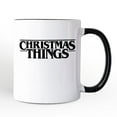 thumbnail image 5 of Eerie Christmas Things Vintage Personalized Mug, Handcrafted Retro Horror Gift with Custom Name, 5 of 5