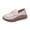 White, variant on Bmisegm Women's Fashion Leather Platform Casual Shoes A Slip on Casual Comfortable Shoes Womens Casual Shoes White 38