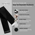 thumbnail image 2 of Pack de 100 diademas desechables Appearus Professional, color negro, 2 of 8