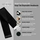 thumbnail image 2 of Pack de 100 diademas desechables Appearus Professional, color negro, 2 of 8