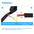 thumbnail image 4 of Unique Bargains 1.2' ID 10FT Nylon Protective Hose Sleeve, Cable Cover Sheath Protection, Black, 4 of 4