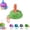 Green, variant on Soda Can Lids with Silicone Straw, Leak-Proof Soda Can Covers to Keep Carbonation Reusable Pop Can Lids For Standard Canned Beverage, Beer, Juice, Seltzer(Purple)