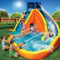 thumbnail image 2 of Banzai Sidewinder Falls Inflatable Water Park with Slide and Water Cannons, 2 of 8