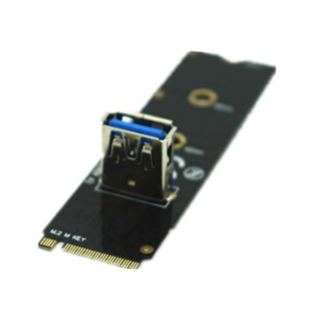 NGFF M.2 to PCI-E X16 Slot Transfer Card Mining Pcie Riser Card VGA Cable
