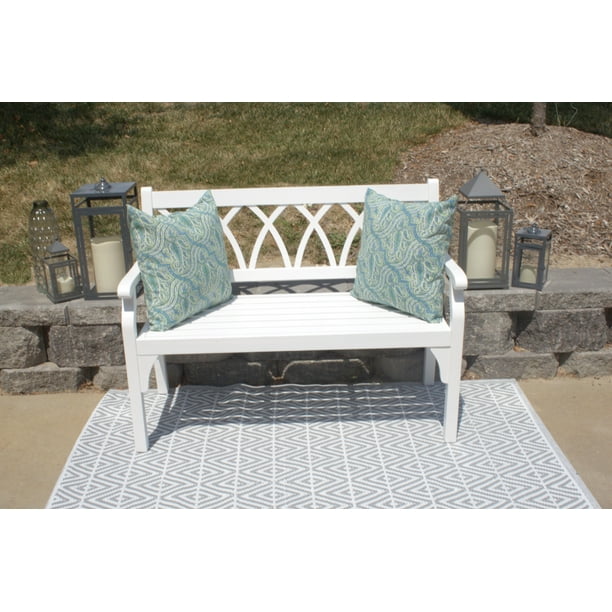 Pebble Lane Living Elegant Hardwood Outdoor 2 Seater Bench ... Pebble Lane Living Elegant Hardwood Outdoor 2 Seater Bench ... on Pebble Lane Living id=99516