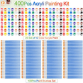 thumbnail image 3 of Mini Acrylic Paint Set for Crafts, 12 Colors Individual Clay Paint Craft Acrylic for Birthday PartySip & Paint Night, 3 of 6