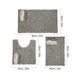 thumbnail image 3 of 1pc Simple Soft Skin-friendly Chenille Bathroom Absorbent Anti-slip Floor Mat, Multipurpose For Home Decor, 3 of 4