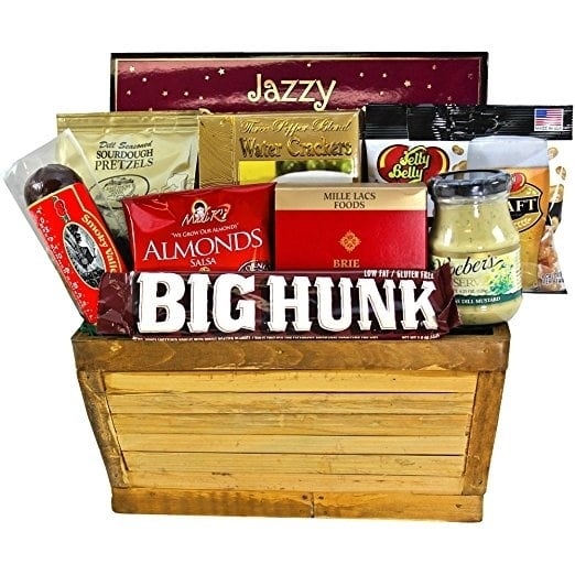 Art of Appreciation Gift Baskets Manly Man's Meat and Snack Food Gift