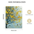 thumbnail image 2 of Nawypu  Big Tree Canvas Wall Art Colorful Butterfly on Tree Picture Prints Abstract Paintings for Modern Living Room Bedroom Decor Framed, 2 of 5
