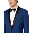 thumbnail image 2 of Adam Baker Men's Modern Fit Two-Piece Shawl Lapel Tuxedo Suit, 2 of 5