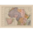 thumbnail image 2 of Reynold 14x11 Black Ornate Wood Framed with Double Matting Museum Art Print Titled - Africa - Reynold 1921, 2 of 4