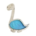 thumbnail image 4 of Material de tablero ocupado, cumpleaños, actividades de aprendizaje, juguetes de desarrollo, accesorios de bricoje, color para , Dinosaurio azul Hugo Tablero ocupado Montessori, 4 of 8