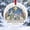 C, variant on Nativity Scene Christmas Ornament, Religious Ceramic Hanging Decor for Christmas Tree Holiday Home Decor