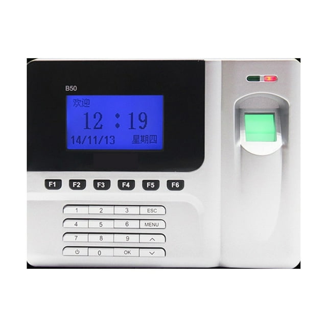 Manage Fingerprint Attendance Machine Network Communication USB Time Card Machine ,Easy to Use