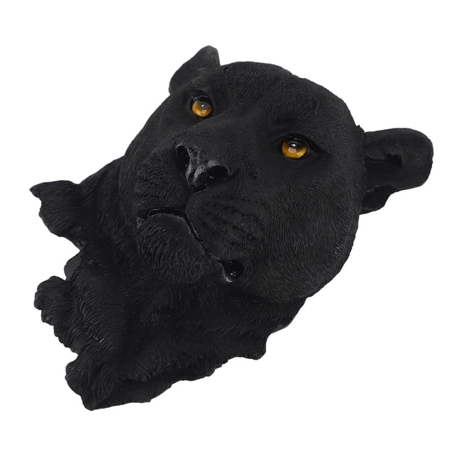 3D Animal Head Statues Resin Hanging Sculpture for Home Decor, Unique Exquisite Design, Easy Installation, Living Room, Bedroom, Bar