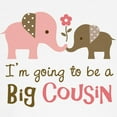 thumbnail image 3 of CafePress - Big Cousin Elephan T Shirt - Cute Toddler T-Shirt, 100% Cotton, 3 of 4