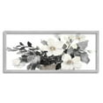 thumbnail image 5 of Stupell Industries Greyscale Spring Florals Blooming Soft Watercolor Flowers Botanical & Floral Painting Black Framed Art Print Wall Art, 13 x 30, 5 of 5