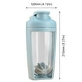 thumbnail image 2 of Yucurem 500ml Protein Shaker Bottle with Whisk Ball for Workout Gym Sport Water Bottles for Sports (Blue), 2 of 10
