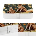 thumbnail image 4 of Kangaroo Portable PU Leather Jewelry Organizer Box with Removable Compartment, 4 of 6