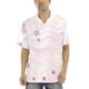 thumbnail image 2 of Camisas De Mezclilla Para Hombre Camisas estampadas para hombre, camisas de playa con botones de manga corta para hombre (Purple, L), 2 of 7