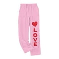 thumbnail image 4 of Elvqul Pajamas Pants for Women,Pajamas for Ladies,Pants Only Soft Holiday Winter Flannel Comfortable,Pink,Size 2XL, 4 of 5