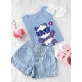 thumbnail image 3 of Cool Panda W Sunglasses T-Shirt Toddler -Image by Shutterstock,  2 Toddler, 3 of 4