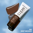 thumbnail image 4 of COVERGIRL Clean Invisible Liquid Foundation, 190 Deep Bronze, 1.0 fl oz, 4 of 15