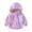 Purple, variant on LWNYDPLSD Baby Girl Coat Girl Coats 18 Month Jacket Boys Size 8 Hoodies Baby Outfit Newborn Snowsuit Newborn Baby Clothes, 12-18 Months