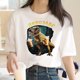 thumbnail image 3 of Camiseta de mujer con estampado de dinosaurio y cerveza, camiseta de manga corta para mujer, ropa de los años 2000, 3 of 5
