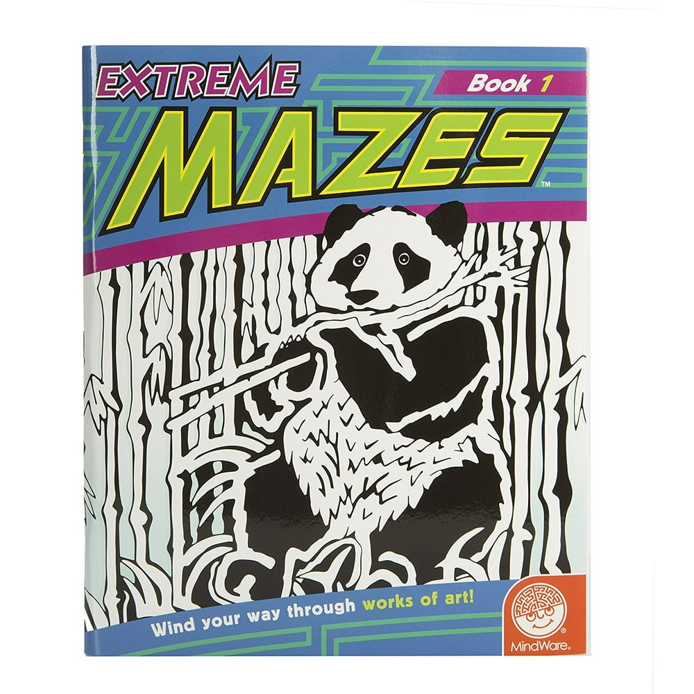 Extreme Mazes Book 1, EXTREME MAZES Original illustrations