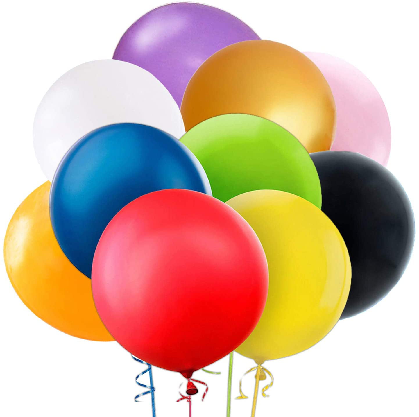 30-100 Latex LARGE Helium Air Quality Party Birthday Wedding Balloons baloons 