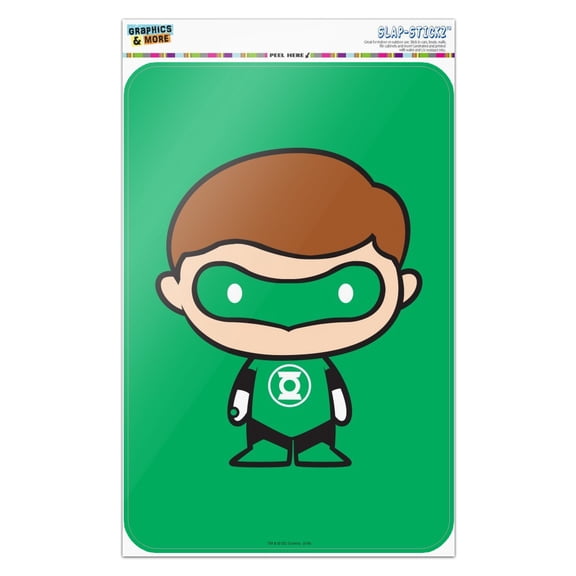 Green Lantern Cute Chibi Character Home Business Office Sign