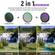 thumbnail image 2 of Juego de filtros NEEWER True Colors 82 mm Variable ND2-32 y CPL, 2 of 9