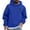 Blue, variant on Mens Fall Hoodie Pullover Cross Graphic Hooded Jesus Inspirational Religious Faith Oversized Sweatshirt for Men,White,M